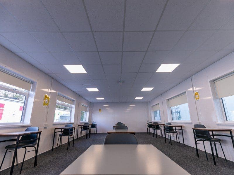 Moate Business College Classroom interior